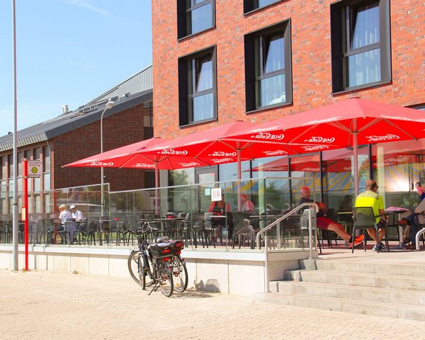 Havenhostel Cuxhaven - Terrasse