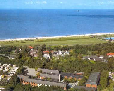 Klassenfahrt Jugendherberge Cuxhaven - Vogelperspektive