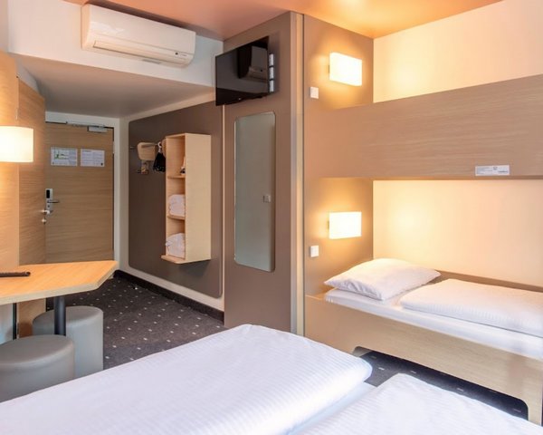 B&B Hotel Nürnberg Hauptbahnhof - Mehrbettzimmer