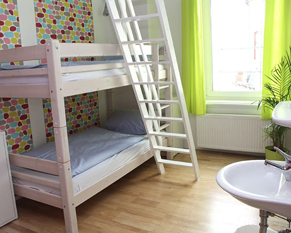 Schulreisen Hostel Bremen: Zimmerbeispiel Etagenbett