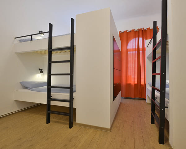 Abschlussfahrt Hostel Bremen- Zimmerbeispiel Mehrbettzimmer