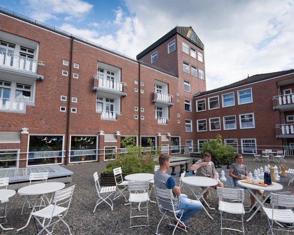 Jugendherberge Kiel - Terrasse