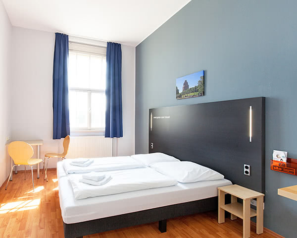 a&o City Hostel Leipzig - Unterbringungsbeispiel Doppelzimmer