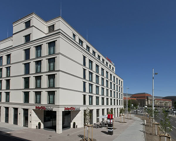 Abschlussfahrt InterCityHotel Leipzig - Außenansicht