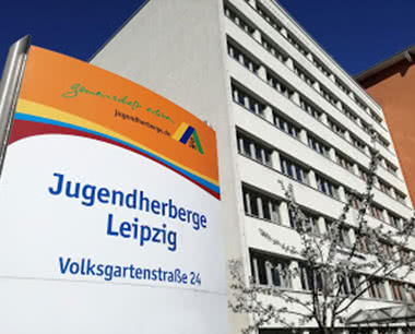 Klassenfahrt Jugendherberge Leipzig- Außenansicht Jugendherberge Leipzig