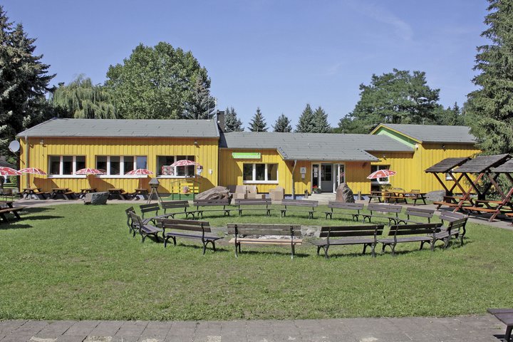 Jugendherberge Kretzschau - Feuerstelle
