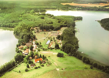 Blick auf den Forsthof Schwarz