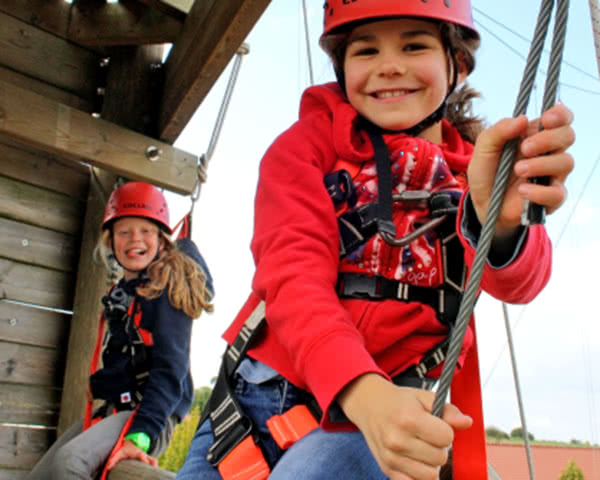 Klassenfahrt Kolping-Familienferienwerk Salem- Hochseilgarten Kolping-Familienferienwerk Salem