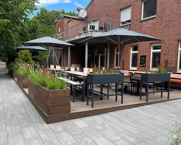 Erlebniswelt Sporthostel Reken - Terasse