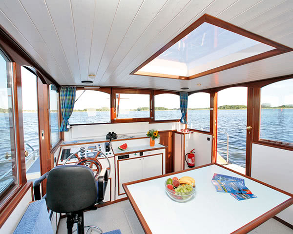 Abifahrt Hausboot Müritz- Steuermann