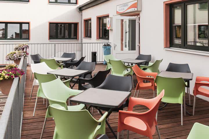 Jugendherberge Naumburg - Terasse