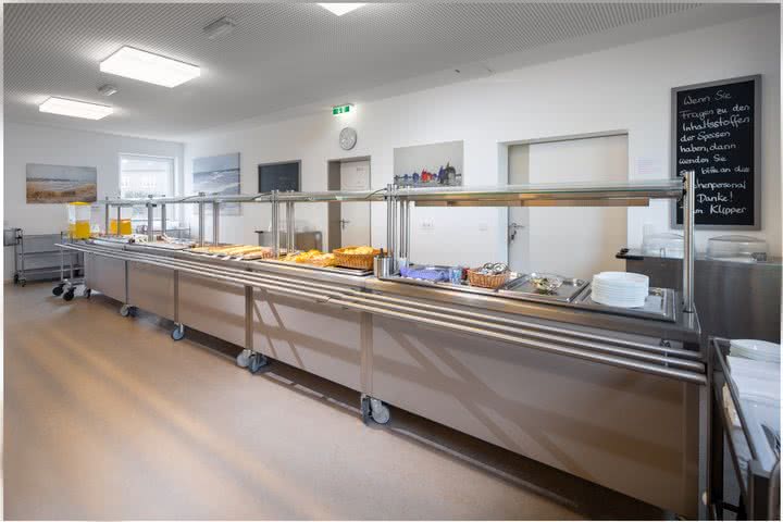 Haus Klipper Norderney - Frühstücksbuffet