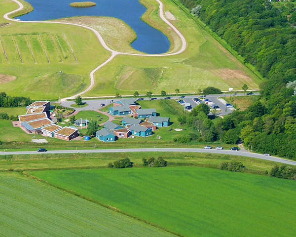 Jugendherberge Niebüll- Luftbild Jugendherberge Niebüll