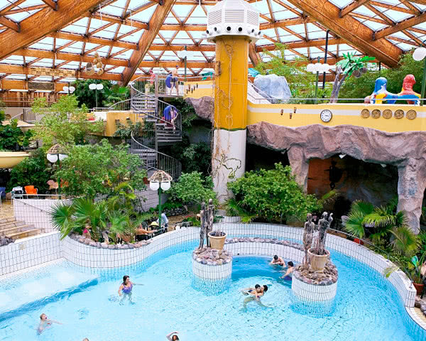 Kursreise Center Parcs Nordseeküste: Subtropisches Schwimmbad