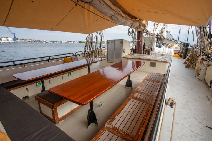 Segelschiff - Außenbereich
