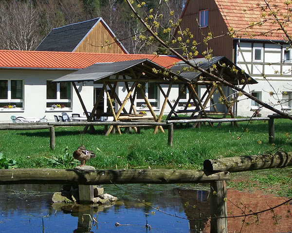 Jugendfahrt Spukschloss Bahratal- Teich