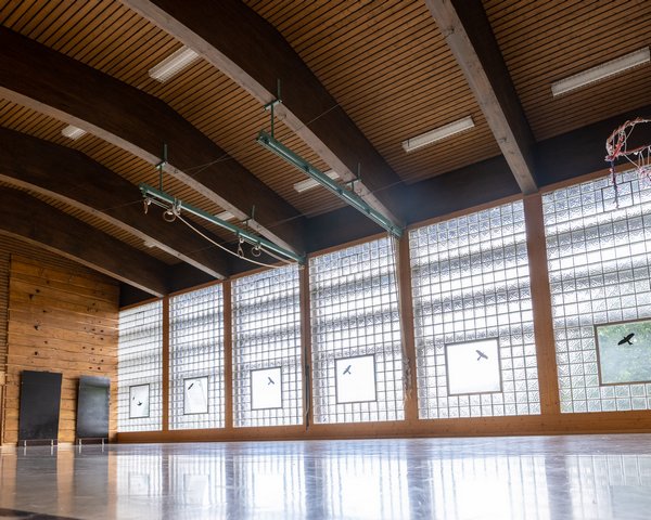 Jugendherberge Feldberg-Hebelhof - Sporthalle Foto: Heiko Potthoff