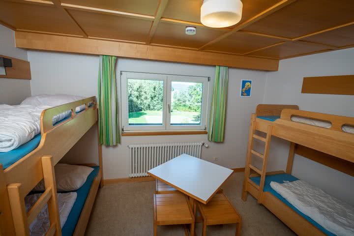 Jugendherberge Schluchsee-Seebrugg - Zimmerbeispiel