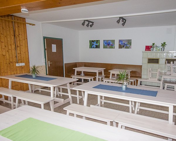 Refugio Gruppenhaus Wieden - Speisesaal