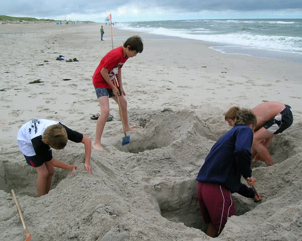 Kursfahrt Möwennest Hörnum- Strandlochbau