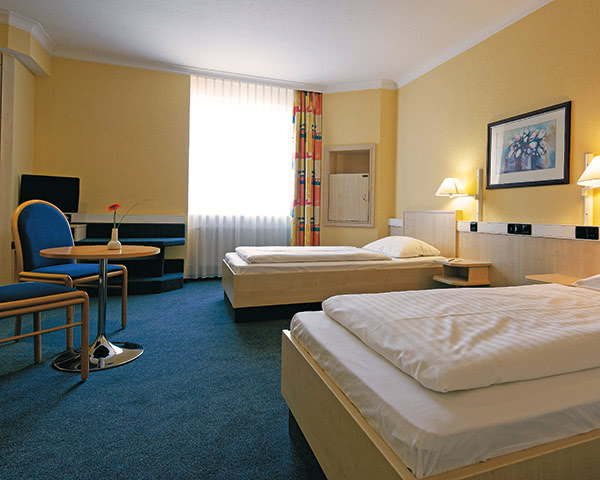 Kursfahrt InterCityHotel Erfurt- Zimmerbeispiel