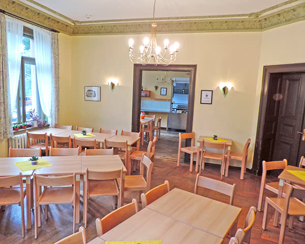 Jugendherberge Weimar Am Pos. Garten: Speisesaal Jugendherberge Weimar Am Pos. Garten
