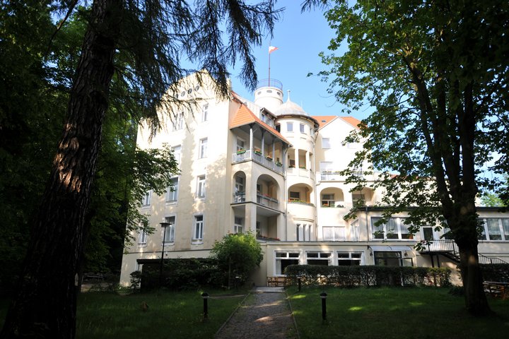 Wasserschloss Parow - Außenansicht