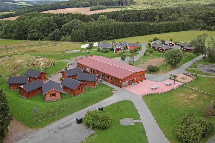Feriendorf Camp West - Luftansicht