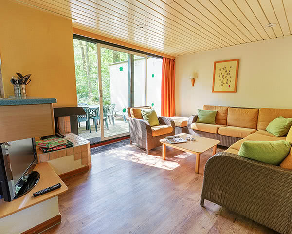 Studienfahrt Center Parcs Het Heijderbos- Wohnraumbeispiel