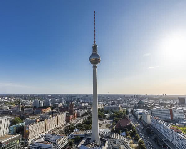 Berliner Fernsehturm Außenansicht