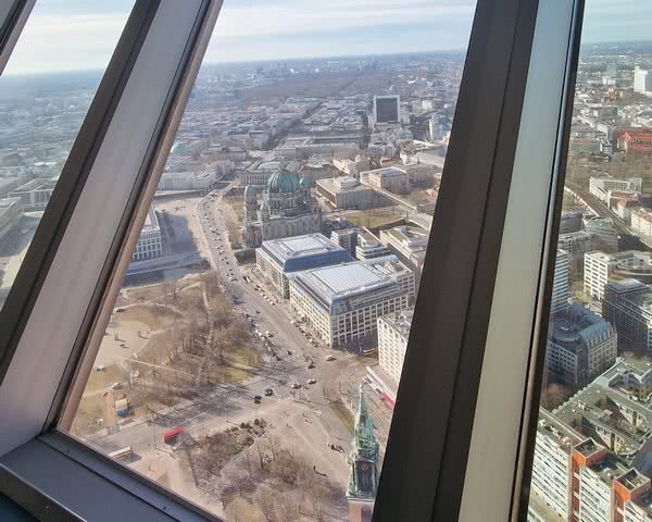 Berliner Fernsehturm Innenansicht