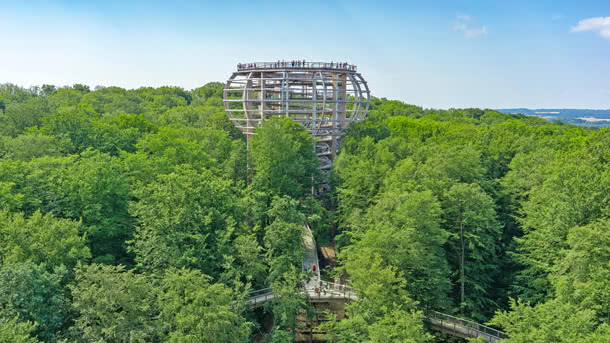 Aussichtsturm im Naturerbe Zentrum