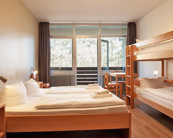 Klassenfahrt campushus St. Peter-Ording- Zimmerbeispiel Mehrbettzimmer campushus St. Peter-Ording