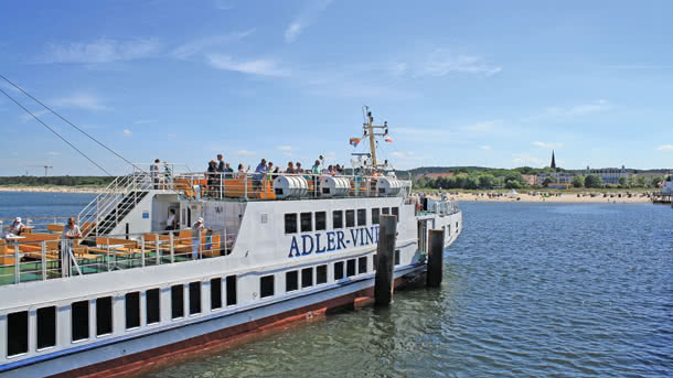 Schifffahrt ab Heringsdorf - Schiff ahoi