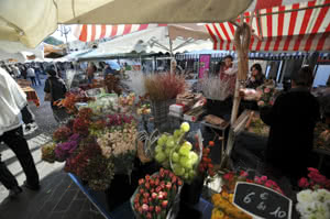 Blumenmarkt in Nizza