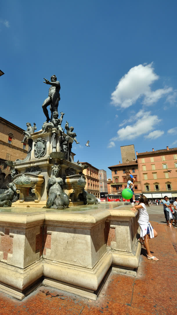 Neptunbrunnen in Bologna