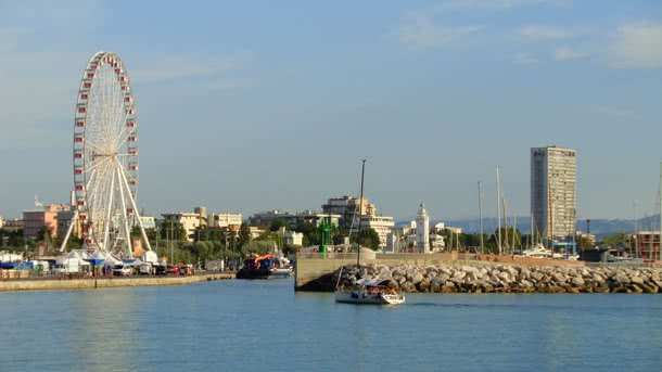 Hafen von Rimini
