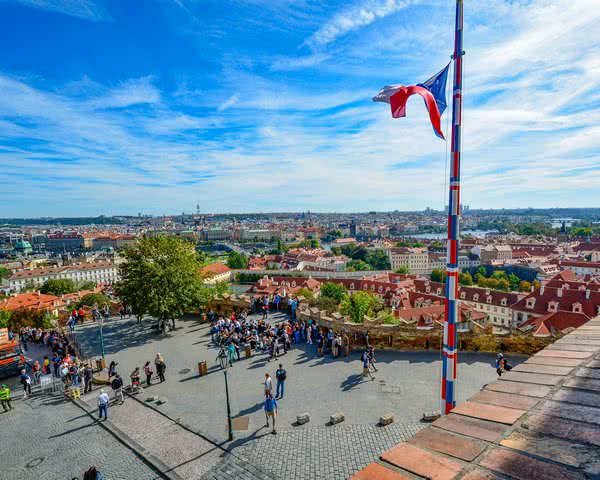 Blick über Prag