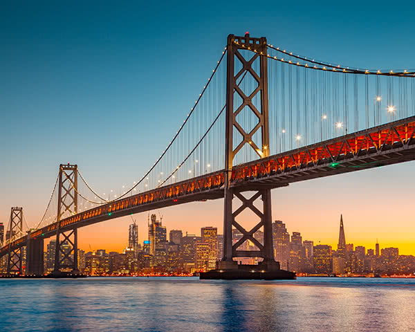 Klassenfahrt San Francisco- Oakland Bay Bridge