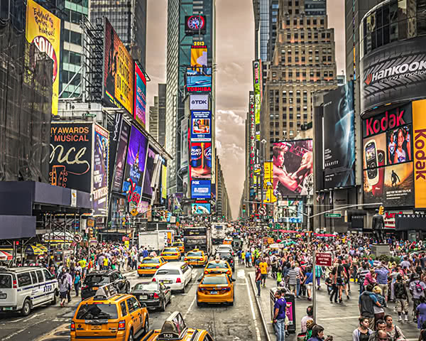 Klassenfahrt New York City- Times Square