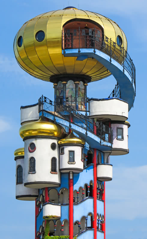 Mjesta koja mame sanjare  skitnice - Page 11 Hundertwasser-kuchlbauerturm-abensberg