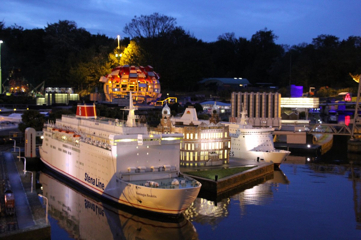 Abends im Madurodam...